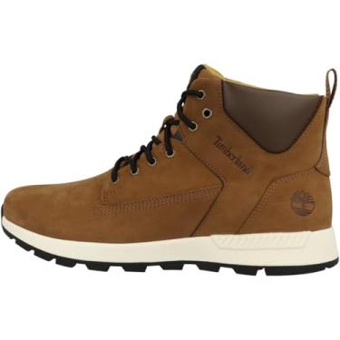 Imagem de Timberland Bota masculina Killington Trekker Mid com cadarço, Saddle Brown, 40 BR