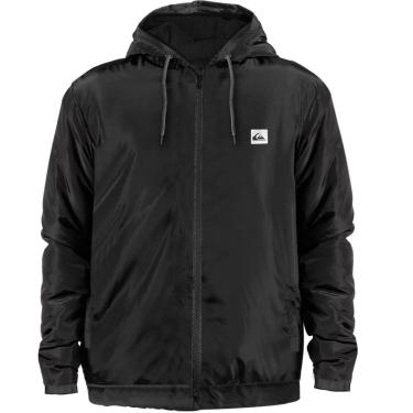 Imagem de Jaqueta Quiksilver Cross Over com Forro em Sherpa Preta-Unissex