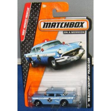 Imagem de 2014 Matchbox MBX Heroic Rescue 76/120 - '56 Buick Century Police Car