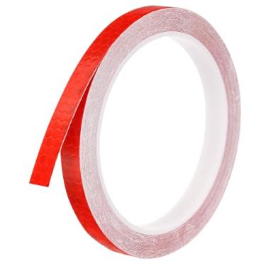 Imagem de YOKIVE Fita reflexiva, refletores de fita adesiva à prova d'água, ótimo para uso ao ar livre, trânsito, uso diário (vermelho, 26 pés x 0,4 polegadas)