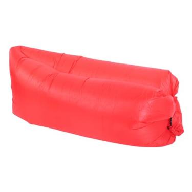 Imagem de GLOGLOW Espreguiçadeira Inflável, Cadeira de sofá de Ar Portátil de Inflação Rápida Com Conforto Ergonômico para Viagens de Piquenique de Acampamento na Praia