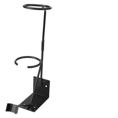 Imagem de Suporte para Pistola de Pintura a Pressão com Filtro Montável em Parede ou Banco Leve e Resistente Aço Pulverizador