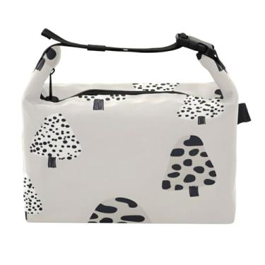 Imagem de STAYTOP Lancheira de árvore de Natal com fivela de alça, lancheira isolada para meninos e meninas, lancheira térmica para trabalho escolar