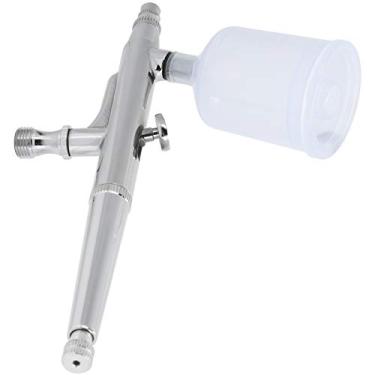 Imagem de Zerodis Conjunto de Aerógrafo Com Gatilho de Dupla Ação Conjuntos de Aerógrafos Arma Múltiplos Usos para Amadores Artesanato Pintura e Pulverização de Nail Art Beleza Pintura à Mão Maquiagem Ferramenta para Unhas Dupla Ação