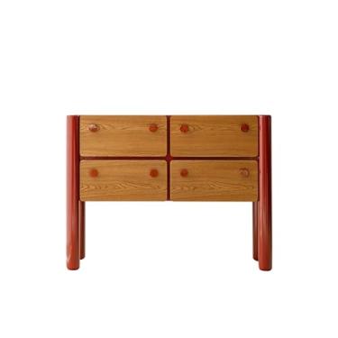 Imagem de Cômodas Cômoda com 4 gavetas para quarto, conjunto de madeira, organizador cômodas para, sala estar, corredor