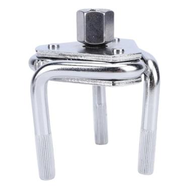 Imagem de Luocute Chave de Filtro de óleo de 3 Mandíbulas, Ferramenta de Remoção de Filtro de óleo Universal Ajustável de 46-114 Mm Com Catraca de 3/8 e 1/2 Polegada para Carros, Caminhões, SUVs,