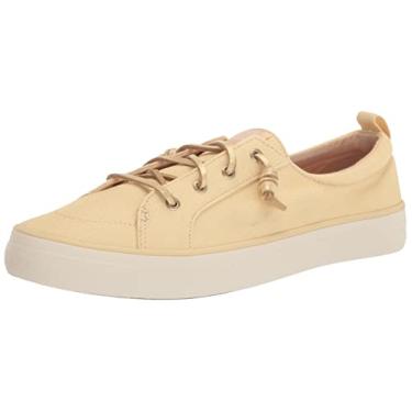 Imagem de Sperry Tênis feminino Crest Vibe Seasonal, Brilho amarelo, 39
