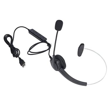 Imagem de Cryfokt Fone de Ouvido de Comunicação, Redução de Ruído, Controle de Volume, Atendimento Ao Cliente, 1 Pacote