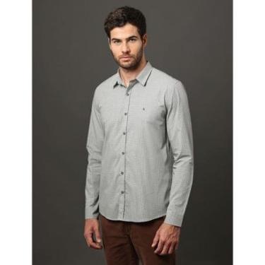 Imagem de Camisa Masculina Slim Fio 50 Micro Check Calvin Klein Jeans-Masculino