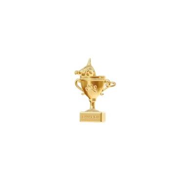 Imagem de MEMOPAW Pingentes para coleira de gato e cachorro com pingente de identificação Champion Trophy Charm