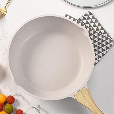 Imagem de Conjunto de panelas Maifan Frigideira de pedra antiaderente para café da manhã panela de indução fogão a gás bife frito panqueca frigideira antiaderente