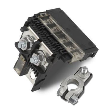 Imagem de Fusível de bateria positiva 956-402 com kit de terminais compatível com Nissan 350Z 370Z Armada Cube, Infiniti EX35 EX37 G25 G35 M35 Q40 Fusível Fuselink Fusível substitui # 24380-79915 24380-79913