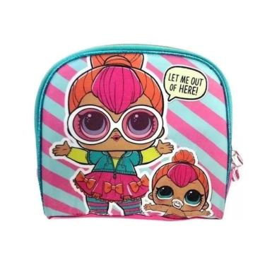 Imagem de Lancheira Infantil Escolar Térmica Mochila Lol Surprise