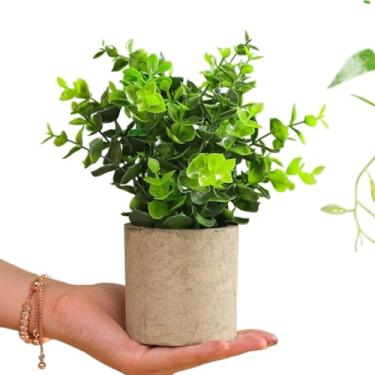 Imagem de Plantas Matinho de folha Artificial Floral Folhagem P/Decoração planta verde(Kit com 2 Unidades)