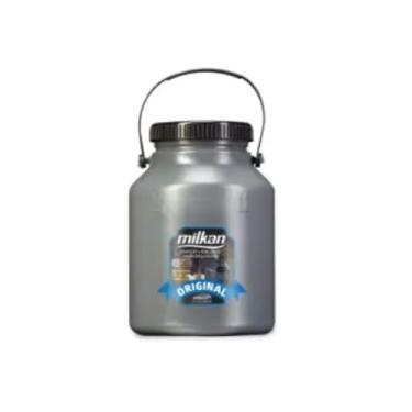 Imagem de Latão Leite Plástico 05 Litros Milkan Vasinhamente com tampa