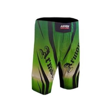 Imagem de Bermuda Surf e Fight com abertura na lateral ajuste elástico nas pernas e bolso traseiro Diversas Es-Masculino