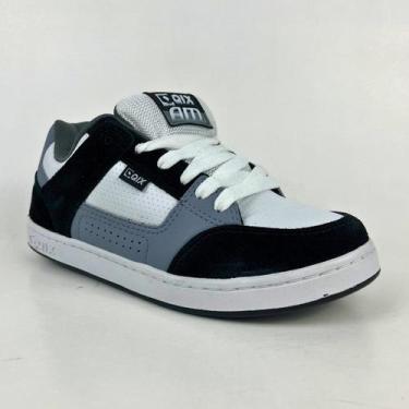 Imagem de Tênis Qix Am Cup Sole Series, 43, Preto, Cinza, Branco