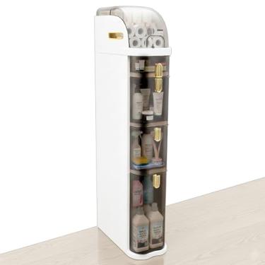 Imagem de Windiboo Armário de armazenamento estreito para banheiro