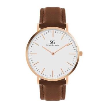 Imagem de Relógio Saint Germain Brand Bronx Rosé Gold 40Mm Masculino-Masculino