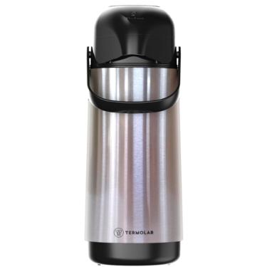 Imagem de Garrafa Termica Termolar 1L Bomba De Pressao Inox