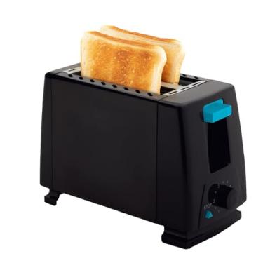 Imagem de Torradeira 2 Fatias,Aquecimento Rápido 650W Multifuncional Compacta,Eletrodoméstico Para Torrar - Para Casa E Família Preparar Bagels Muffins Waffles E Lanches Na Cozinha