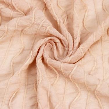 Imagem de Tecido de malha em ziguezague por jarda, elastano de nylon, 150 cm de largura, malha elástica leve para roupas de dança, lingerie, fantasias, roupas da moda e faça você mesmo