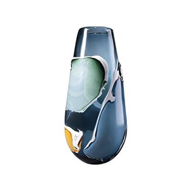 Imagem de KEG801302 Vasos para flores, decoração criativa de luxo, vaso de vidro, varanda, sala de estar, decoração de casa, sala de jantar, hotel, shopping center, decoração macia, vaso decorativo para casa