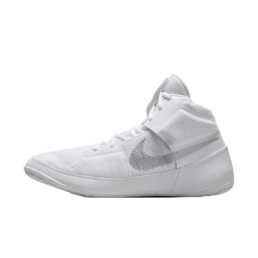 Imagem de Nike Tênis masculino Fury Wrestling, Branco e prata, 38 BR
