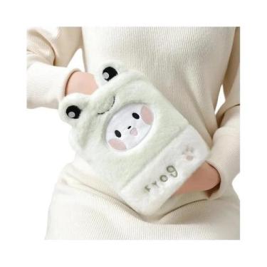 Imagem de Bolsa De Mão Quente De Pelúcia Com Bolsa De Água Quente De PVC Removív