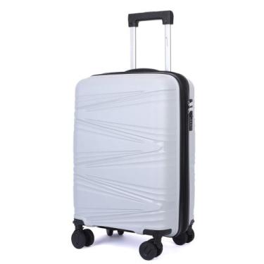 Imagem de Mala de Bordo 10kg Viagem Zíper Expansível em Polipropileno Rodinhas 3