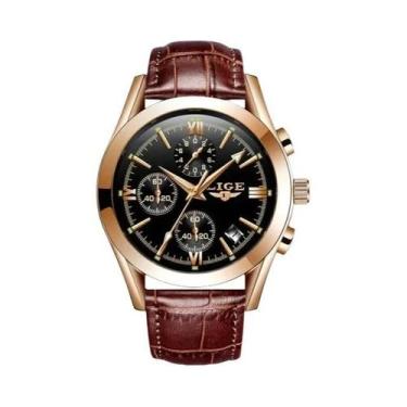 Imagem de Relógio De Quartzo Militar Luxuoso Masculino, Premium, À Prova d'Água,