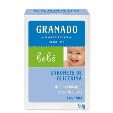 Imagem de Sabonete de Glicerina Granado Bebê Lavanda 90g, 1, 90g