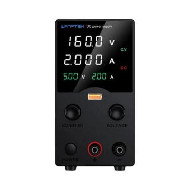 Imagem de Fonte De Alimentação Chaveada Ajustável 32V-160V 5V 2A Com Display E C