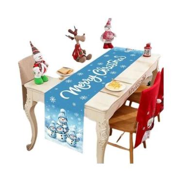 Imagem de Caminho De Mesa De Natal, Decoração Para Casa, Decoração De Mesa De Na