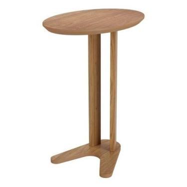 Imagem de Mesa de Apoio Oval TB604 Dalla Costa Freijó