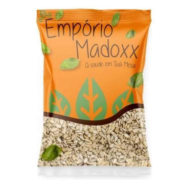 Imagem de Pepita de Girassol Crua Sem Sal MADOXX 1kg  Natural e Saudá - Congratu