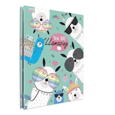 Imagem de Pasta Catálogo Ofício Lhama Com 25 Sacos Plásticos Chies