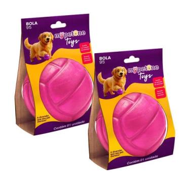 Imagem de Combo 2 Bola Lisa 95 TR Mypetone - Rosa