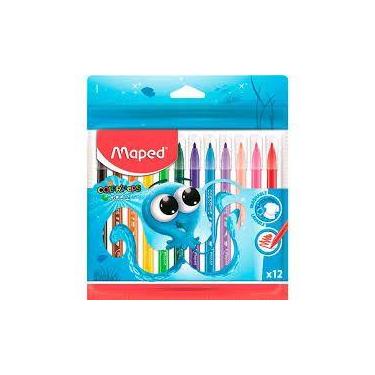 Imagem de Caneta hidrografica 12 maped color paeps ocean - MAPED(2123/6918/53772