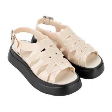 Imagem de Sandalia Zaxy 18857 Change Flatform Feminina, Off white, 38