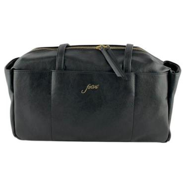 Imagem de Bolsa Feminina Focus Grande Para Viagem e Dia a Dia, Preto, UNI