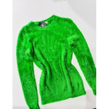 Imagem de Blusa de Pelinho Blusa de Frio Feminina Blusa Pelúcia Blusa Modal - Es