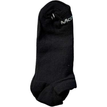 Imagem de Kit 3 Meias Masculinas Invisível 39-44 Esportiva 0M0.02 Mash, Preto, U