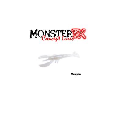 Imagem de Isca Artificial Soft Bass Monster 3X Slow Crab (9cm) 8 Unidades - Vári