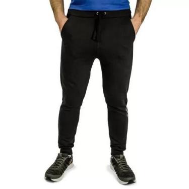 Imagem de Calça De Moletom Jogger Griffa Masculina Firme - Griffa Sports, G, Pre