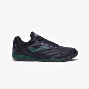 Imagem de Tênis Joma Futsal Máxima, Preto, 40, material sintético