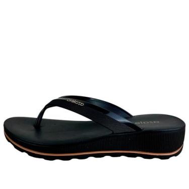 Imagem de Tamanco Azaleia Fabi Light Line Original Confortável Leve, Preto, 37
