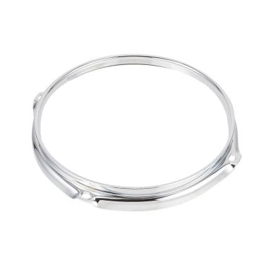 Imagem de Aro para Tom SC-0804TT 8'' Power Hoop 4 Furos Afinação Precisa Cromado Gibraltar