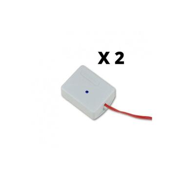 Imagem de Kit 2 Controles TX Car Copiador Farol Alto 433,92 Mhz Portão Alarme Hombrus