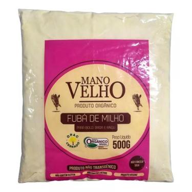 Imagem de Fubá De Milho Orgânico Mano Velho Pacote 500g